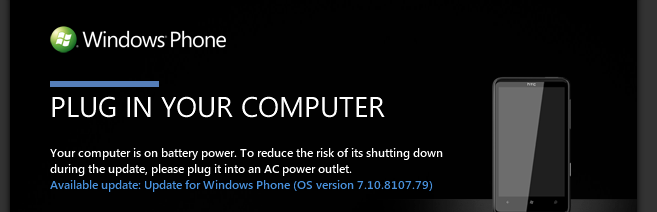 Plug in your computer