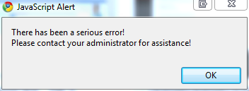 JavaScript Alert