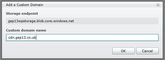 Add Custom Domain Name