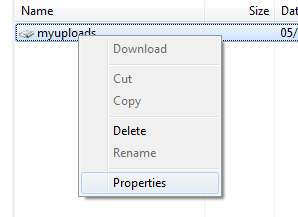 Container Properties