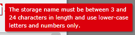 Error Don't Use Capitals