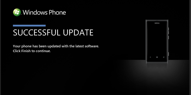 Successful update