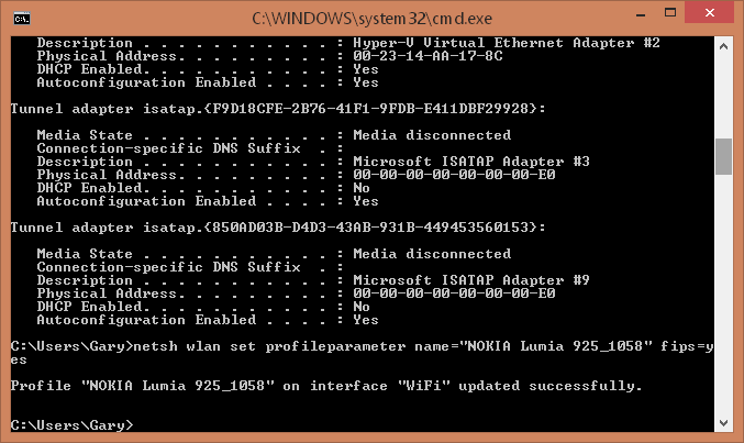 Fixing BSOD by setting FIPS