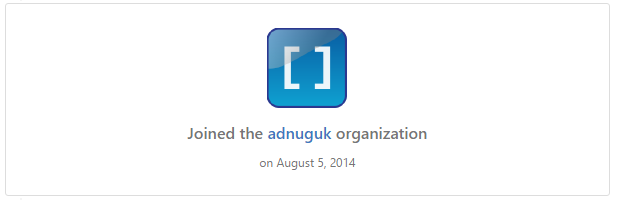 adnuguk GitHub Organisation