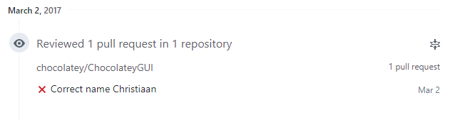 GitHub Contribution Blip