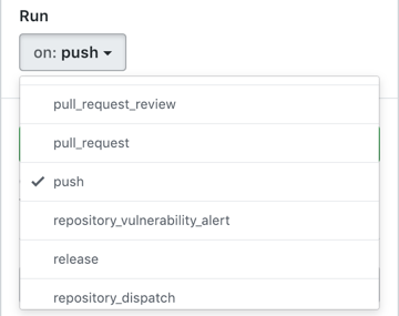 Workflow Event Triggers