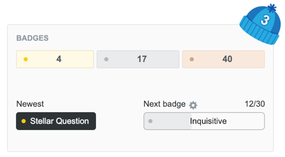 Stack Overflow Badges